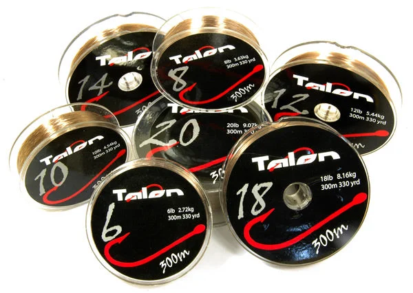 Fishing rod balance tray-TALON 300M BULK SPOOL MONOFILAMENT FISHING LINE 6lb 8lb 10lb 12lb 15lb 18lb 20lb