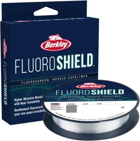 Fishing line threading guide-Berkley FluoroShield Fluorocarbon Line 300 Yards