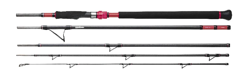 Fishing line knot case-Daiwa Ardito Surf Spinning Travel Rods