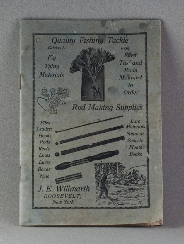 Fishing tackle waterproof clamp-Willmarth Tackle Co - Fishing Tackle Catalog (1929)