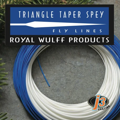 Fishing line knot tray-ROYAL WULFF TRIANGLE TAPER SPEY LINE - ON SALE