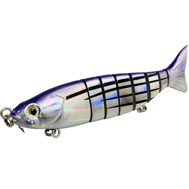 Fishing bait sealing case-Magbay Lures Mangrove Mauler 7" Silver Skippie