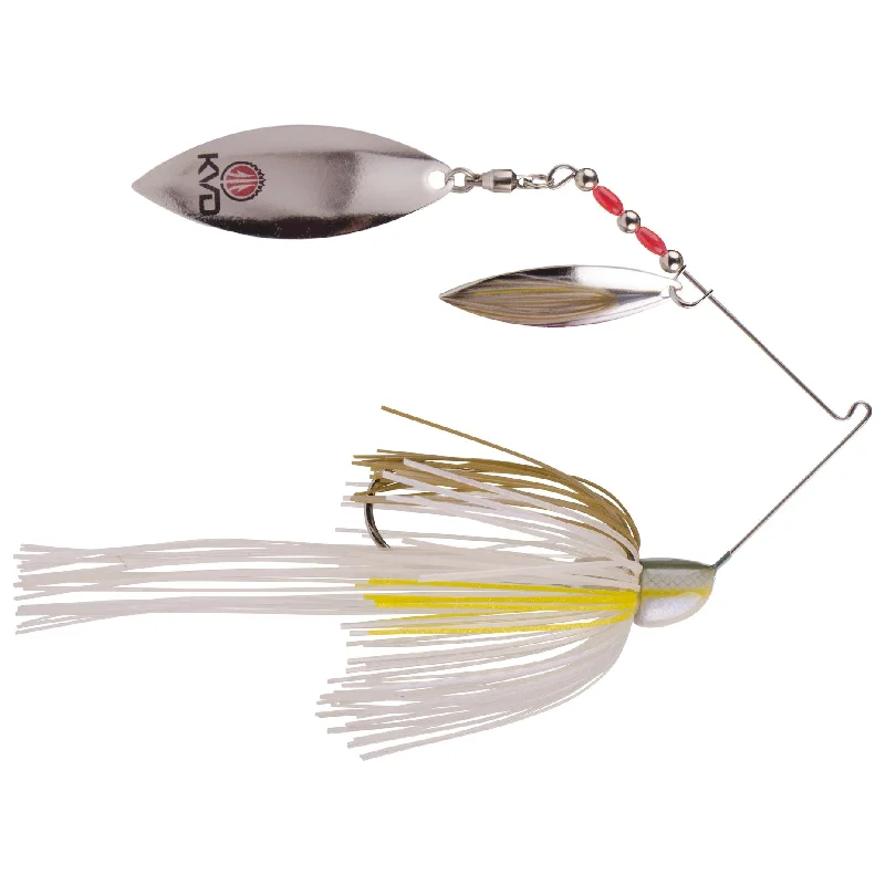 Fishing line braiding guide-Strike King Finesse KVD Spinnerbait 1/2oz Sexy Blue Back Herring