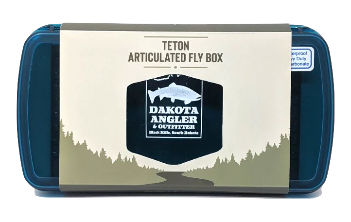 Fishing tackle slim clamp-DAO Teton Articulated Fly Box