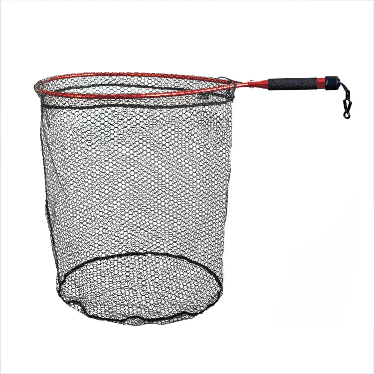 Fishing rod angle tray-McLean R111 Short Handle M Weigh Net 14lb - Red