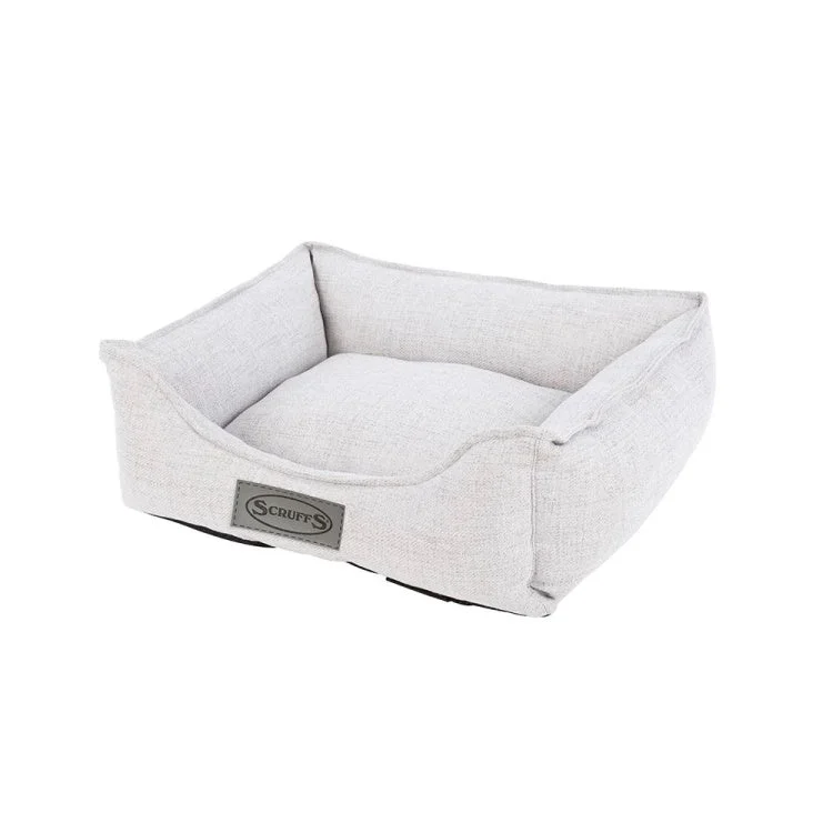 Fishing pliers jaw tray-Scruffs Manhattan Box Dog Bed - Light Grey