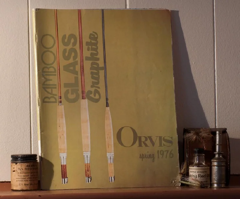 Fishing reel line tray-Orvis Fishing Tackle Catalog - 1976