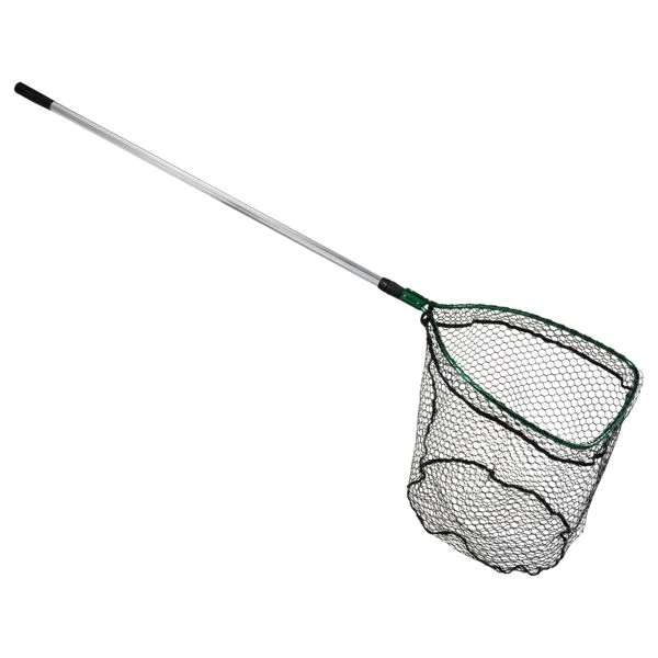 Fishing tackle travel case-Beckman Coated Landing Net - 22'x18' Hoop, 4'-8' Handle