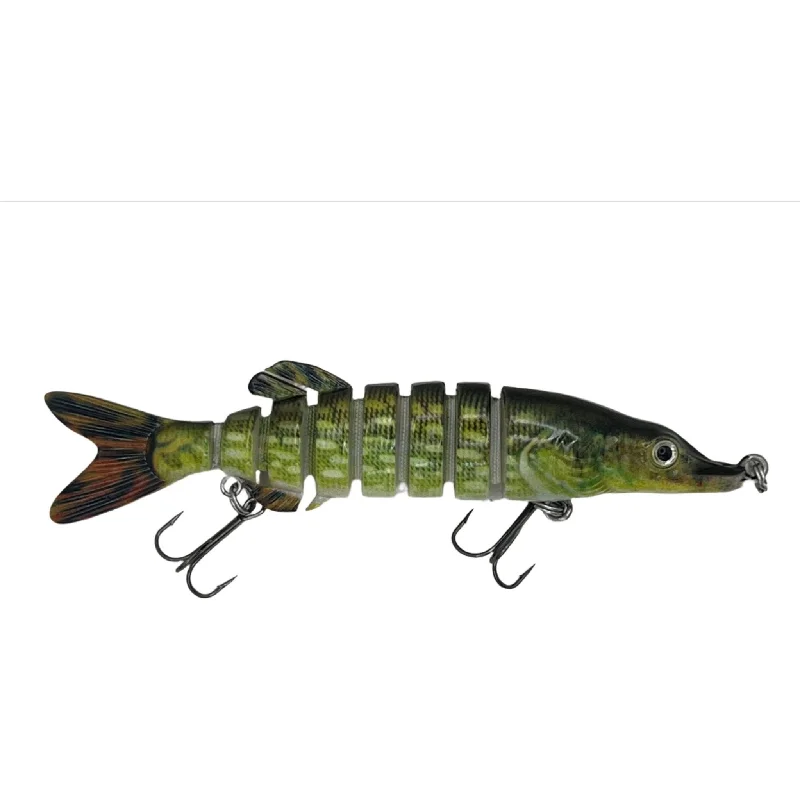 Fishing tackle portable clamp-Striper Gear 8-Section Pike Glider Lure 5" 0.7 Oz