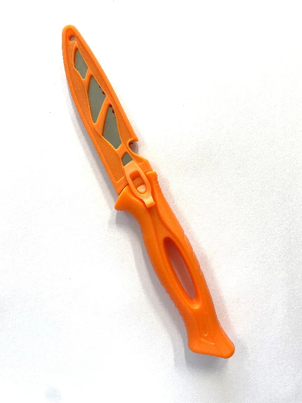 Fishing pliers magnet tip-Bait Knife 4" - Orange