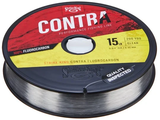 Fishing reel spool case-Strike King Contra Fluorocarbon Fishing Line