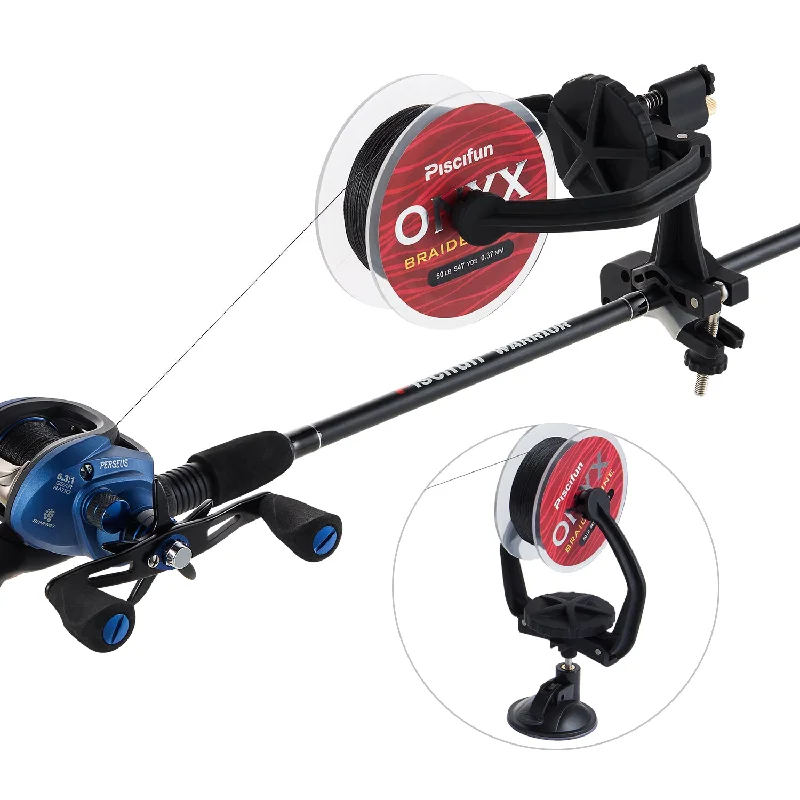 Fishing reel drag clamp-Piscifun® EZ Fishing Line Spooler Line Winder