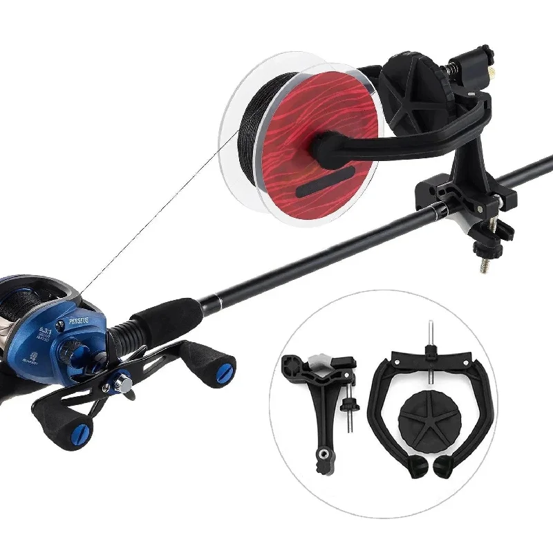 Fishing reel spool clamp-🎁Hot Sale -50% OFF🐠Fishing Line Winder Spooler