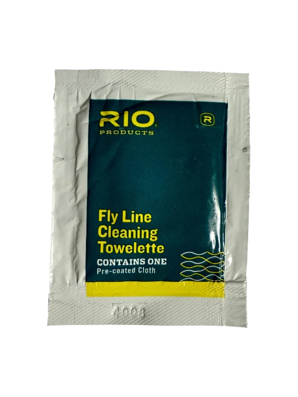 Fishing bait drying clamp-Fly Line Towelette