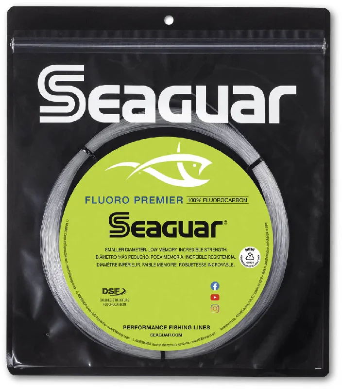 Fishing hook tension clamp-Seaguar Fluoro Premier Big Game 110 yards