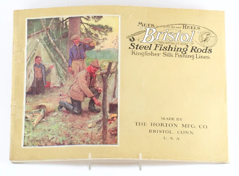 Fishing hook bending tray-Bristol Rod & Meek Reel Catalog